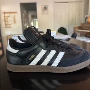 adidas Samba Black and White Men's Shoes